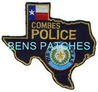 TEXAS,COMBES POLICE 2 STATE SHAPED_wm